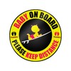 Premium Baby On Board Signs for Car - 2 PCS