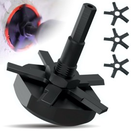 SCROBER Universal Cutting Drill Bit for Flush-Mounted Box Diameter 65 mm for All Drills and Cordless Screwdrivers | for Plasterers, Plasterers, Electricians, Tools, Home Renovation (SCROBER Set with 3