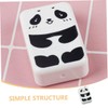 jojofuny 10pcs Panda Shaped Erasers Creative Multi Function Writing Accessories