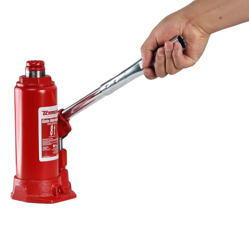 MIKEL´S Tamer GTE-8 Gato Hidráulico de Botella con Tornillo de