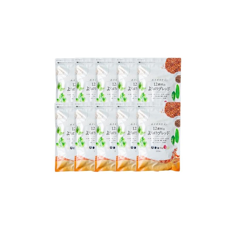Rooibos Tea 12 Ingredients Good Bari Blend, 100 Pieces, Set