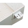 Benner-Nawman BN14304F 28" White Plastic WiFi-Friendly Foldable Structured Wiring Multi-Media