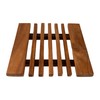 CCcollections Premium Teak Wood Heat Resistant Trivet Mat for Hot