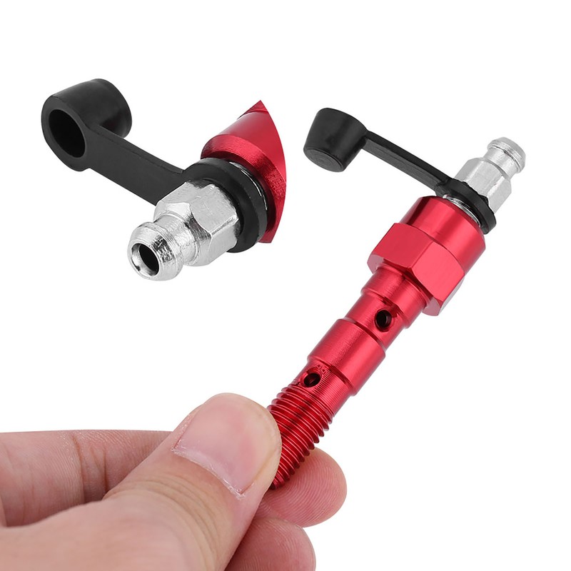 Motorcycle M10*1.25mm Brake Caliper Screw Banjo Bolt Bleed Nipple Washers