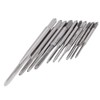 Gasea 10pcs Mini Machine Hand Tap Set Straight Fluted Hand