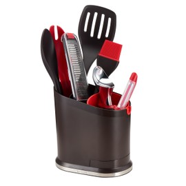 Tefal Knoblauchpresse K2072614 Ingenio, aus Edelstahl, rostfrei 25,74 x 10,2 x 4,63 cm