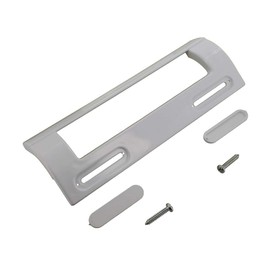Paxanpax PRF016 Universal Rectangular White Plastic Fridge Freezer Grab Handle 20 centimeters