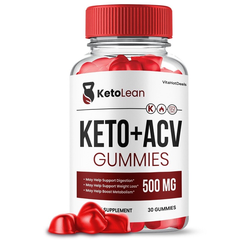 Keto Lean ACV Gummies, Apple Cider Vinegar, Max Strength Formula
