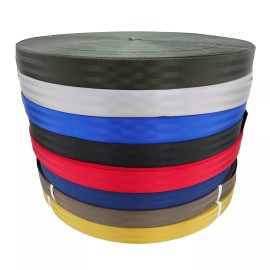 Custom Seat Belt Webbing 2 Inch First Quality 457CM ( 11 Yards) - Olive Drab