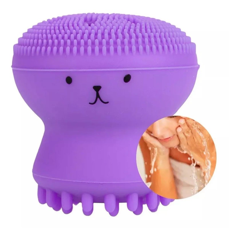 Universo en Linea Set 12 Pz Exfoliador Facial Silicona Esponja
