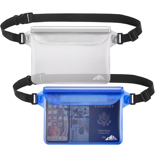 HEETA 2/3/4 Pack Waterproof Pouch, Screen Touch Sensitive Waterproof Dry