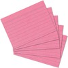 Exacompta 38085B Pack of 100 Premium Index Cards Lined DIN