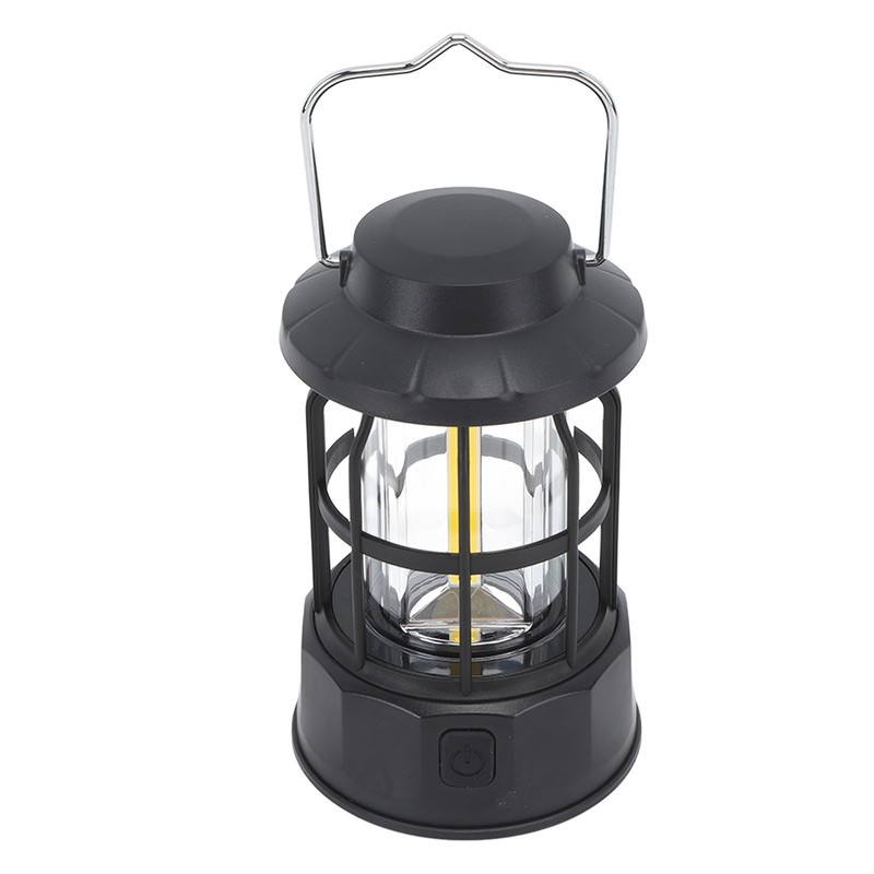 Rechargeable LED Camping Lantern Retro Portable Camping Lantern Survival Light