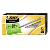 Bic Corporation Round Stic Ballpoint Pen, Med. Point, 12/BX, Black