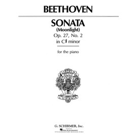 Beethoven Piano Sonata In C Sharp Minor Op.27 No. 2 'Moonlight' Pf