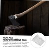 COHEALI 5sets Iron Wedges for Hammer Installation Durable Axe Wedges