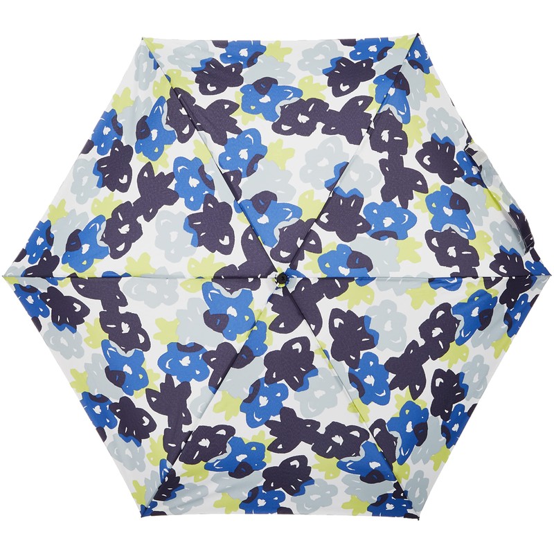 HUS. Smart Duo Paint Flower Folding Umbrella, For Rain or