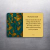 3x2 Bible Verse Romans 8:28 Spiritual Fridge Refrigerator Magnet (D.Romeo)