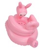 Inflatable Baby Chair Built in Air Pump Soft Cartoon Rabbit