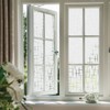 NINETREX Frosted Window Privacy Film,Window Cling Privacy Film, Decorative Glass