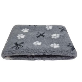 WOOF AND PUP | Non Slip Vet Bedding | Dog Grooming Pattern | Dog Groomers | Machine Washable | UK Manufactured | Non-slip | Bed | Whelping | Vetbed (Medium 100cm x 75cm (40" x 30"))