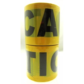 Unbranded CAUTION Tape ~ 600 Feet ~ 3" wide ~ Tear Resistant