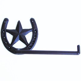 Treasure Gurus Western Texas Star and Horseshoe Tp Toilet Paper Holder