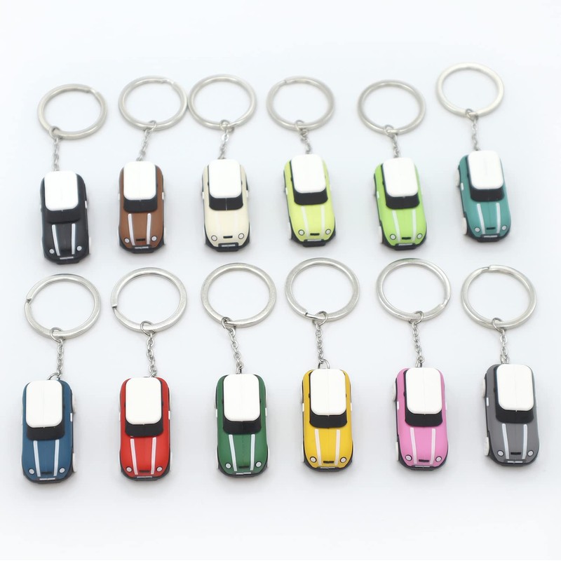 3D OM Keyring with MINI Silicone Model (Black), Stylish Cute