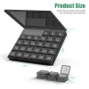 DOHIMGIO Monthly Pill Organizer Once a Day 30 Day Pill