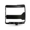 ACANII - For 2016-2018 Chevy Silverado 1500 Matte Black Headlight