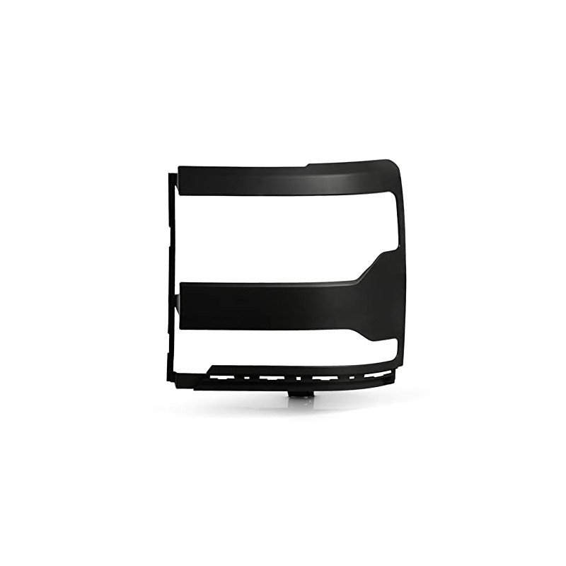 ACANII - For 2016-2018 Chevy Silverado 1500 Matte Black Headlight