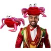Nicky Bigs Novelties Adult 3D Iridescent Crab Hat - Mardi