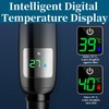 RegBogen Filter Shower Head, Shower Head with Temperature Display and