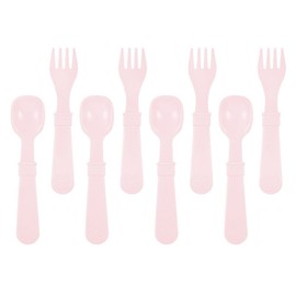 Re-Play Recycled Utensils (8pk), Ice Pink