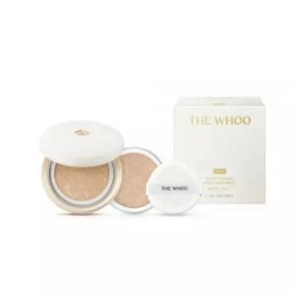 The History of Whoo 더후 로얄 컴플렉션 새틴 쿠션 파운데이션 본품 + 리필 세트 The History of Whoo Royal Complexion Satin Cushion Foundation Set + Refill [01 21th project (main product + refill)]