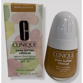 Clinique Even Better Clinical Serum Foundation SPF 25 (WN98 Cream Caramel )new
