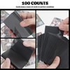 Pack of 100 Card Sleeves, 66 x 91 mm Trading