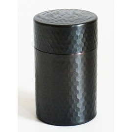 Kitsusako Genuine Copper Tea Canister, Seamless Copper Tea Canister, 3.9 oz (110 g), Tea Can, Niigata, “Tsubame” Craftsmen