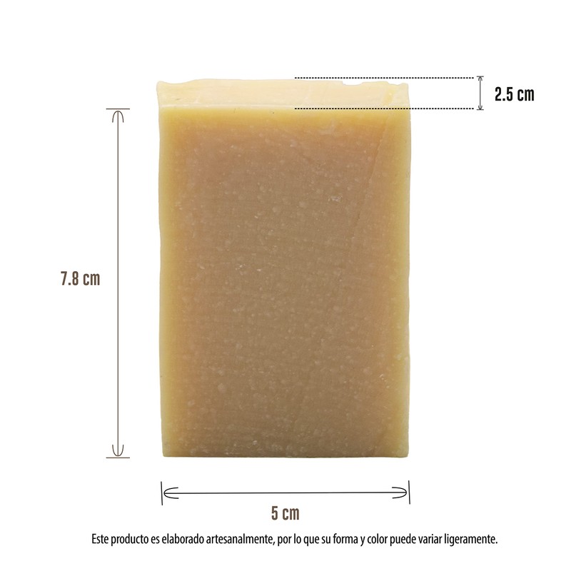 Jabón Artesanal Natural Cerveza y Almendras 100 g Bam Boo!