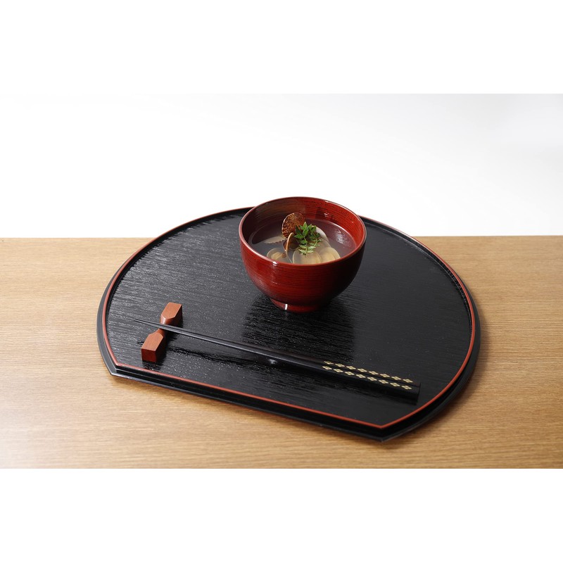 Osaka Choseido Dishwasher Safe Wooden Soup Bowl Yamanaka Lacquer Diameter