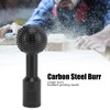 10mm Spherical Rotary Burr Wood Carving Drill Head Carbon Steel