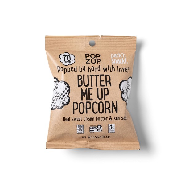 Popzup Popcorn - Popped & Seasoned by Hand with Pure