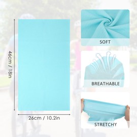 kilofly 6/8 pc Multi-purpose Seamless Headwear Bandanas Mixed Set Value Pack