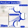 30 Pcs Refills Black Retractable Pen Refills 0.7mm Retractable Pen