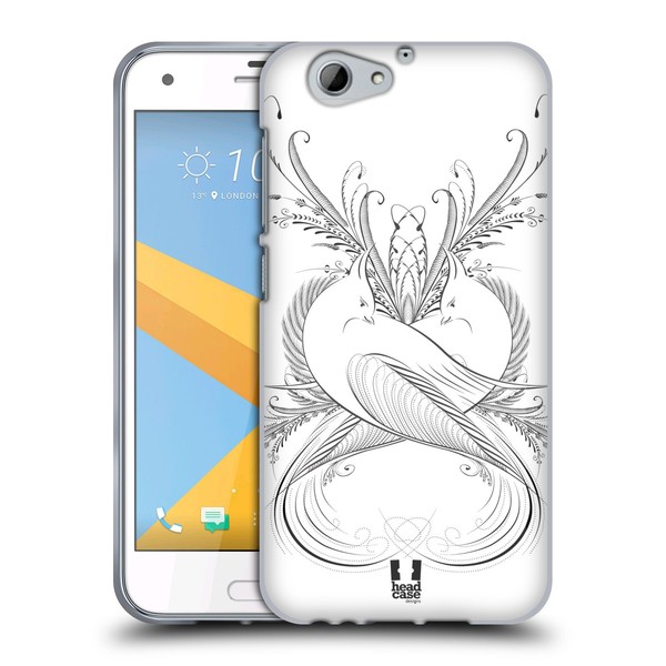 Head Case Designs Blossom Calligraphy Soft Gel Case for HTC