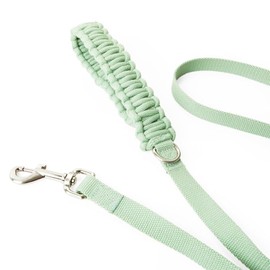 Youly Green Macrame Dog Leash, 6 ft.