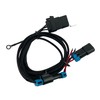 ALTBET Back Up Light Reverse Light Harness Kit Compatible with