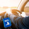 Parking Disc with Saying "Normalerweise fahre ich Lastwagen Geschenk für