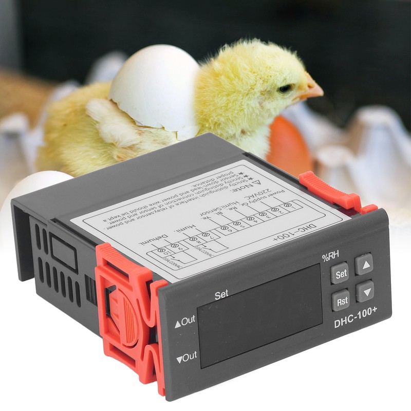 Humidity Controller LED Screen Hygrometer Digital Dehumidification Humidification Controller 220VAC