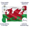 Welsh Flag Tartan - Wales Flag - Wales Dragon -